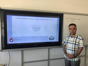 A PhD Student visiting Cyprus International University