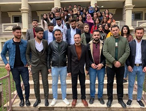 Students of Zakho Technical Institute Visited the University of Zakho